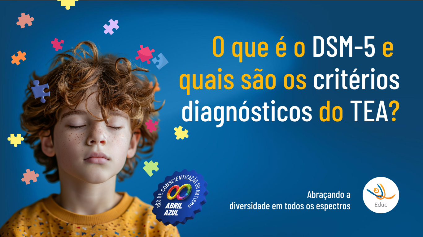O que é o DSM-5 e quais são os critérios diagnósticos do TEA